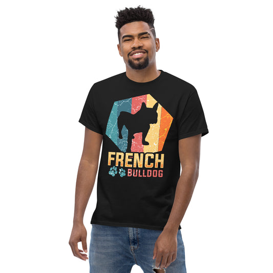 Herren T-Shirt Französische Bulldogge