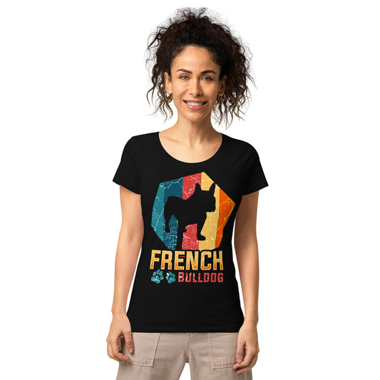 Damen T-Shirt Französische Bulldogge