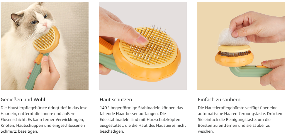 Foxypets Haustierbürste